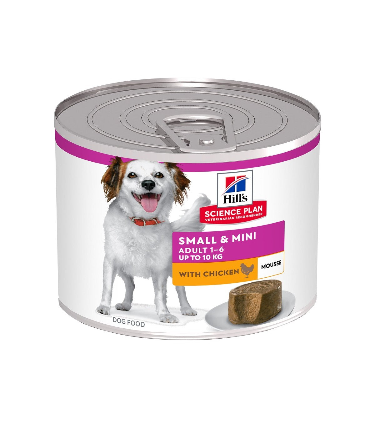 Hill's Science Plan Adult Small & Mini Mousse Pollo 200g Lattina Hill's Science Plan Adult Small & Mini Mousse Pollo 200g Lattina